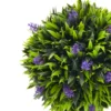 Kunstplant lavendel 2 delige set kunstmatige planten, 60 cm kamerplant in pot, kunstboom met kunstmos voor binnen, buiten 9