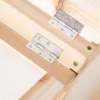 Kweekkas broeikas 102x71x53cm met weerbestendige hout polycarbonaat dekking voor tuin & plantenverzorging 9