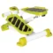 Mini stepper voor thuis, antislip up down stepper met lcd display, stepper hometrainer met twee grote pedalen, staal, geel 1
