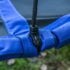 Ø110cm nestschommel outdoor, tot 150 kg, verstelbare kinderschommel, staal, blauw 9