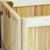 Opvouwbare plantenbak 70x30x25cm voor tuin terras balkon van natuurlijk sparrenhout 10
