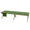 Opvouwbare zonneligstoel tuinligstoel met zijtas relaxstoel oxford donkergroen 196x64x45cm voor tuin balkon 1