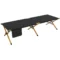Opvouwbare zonneligstoel tuinstoel met zijtas relaxstoel voor tuin en balkon, oxford zwart 196x64x45cm 1