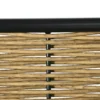 Polyrattan tuinmeubelset 5 delige rattansofa set met theetafel & kussens, aluminium, weerbestendig voor terras & balkon 8