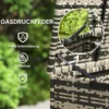 Rattan kussenbox 350l 2 niveaus weerbestendig kussenbox met deksel hefstangen draaggrepen uv bestendig tuinbox opbergbox tuinkist voor tuin terras balkon 118x57x69 cm gemengd grijs 6