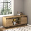 Schuifdeursysteem voor dubbele houten deuren, looprail met accessoires van koolstofstaal, zwart, 183x0,6x18cm, voor moderne interieurinrichting 2