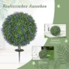 Set van 2 kunstmatige lavendel 60 cm kunstplanten met uv bescherming kunstplant die er echt uitziet met grondpinnen voor slaapkamer woonkamer kantoor tuin moderne decoratie 7