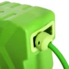 Slanghaspel 20+2m automatische slangoproller zwenkbaar luchtdruk tuin 180° groen voor efficiënt water geven 5