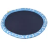 Splash sproeier pad 150 cm waterspel mat voor honden, anti slip spuit watersproeier outdoor pvc blauw 1