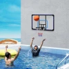 Sportnow basketbalring wandmontage basketbalbord met ring en net voor buiten, staal, 113 x 61 x 73 cm, ideaal voor tuin & speeltuin 8