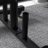 Sportnow halterschijvenstandaard gewichtsstandaard met wielen & 6 stangen, 50 mm schijfopname, tot 200 kg, staal, zwart 10