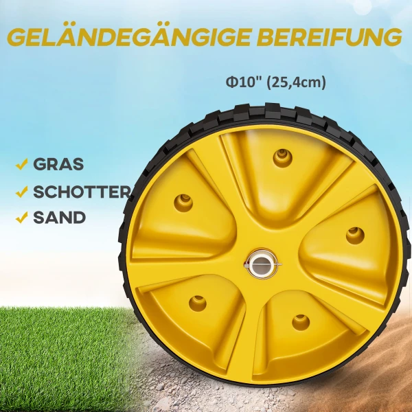 Sportnow kajakwagen verstelbare kano wagen boot wagen surfplank wagen boottrailer met spanband voor kano surfplank peddelborden aluminium geel 7