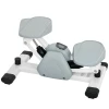 Sportnow mini stepper voor thuis met lcd display, up down stepper met antislip pedalen, stepper hometrainer tot 100 kg, voor been training, thuis kantoor fitness oefening, grijs 1