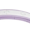 Sportnow slimme hula hoop reifen voor volwassenen met gewicht bal teller 16 knopen (76 113cm) verstelbare fitness stille afslank apparatuur infinity hula hoop voor gewichtsverlies, fitness paars 9