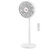 Staande ventilator stil met afstandsbediening, ventilator met 12 snelheidsniveaus, timer, kanteling & oscillatie instelbaar, slaapmodi, wit 1