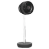 Staande ventilator usb oplaadbare ventilator met afstandsbediening verstelbare helling oscillatie 10 snelheidsniveaus timer in hoogte verstelbare telescoopventilator voor kantoor camping 1
