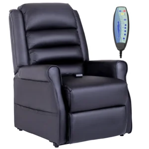 Stoel met opsta hulp, massagestoel met ligfunctie, relaxstoel met usb aansluiting, opsta stoel met afstandsbediening, verwarmingsfunctie 1