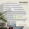 Tafellamp 2 delige set met 3 lichtkleuren, oplaadbare usb a+c nachtlamp met touch schakelaar voor woonkamer, slaapkamer metaal, wit 7