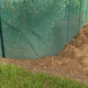 Tuinnet plantenbeschermingstent 3x1m, winddicht & insectenbescherming, ongediertebescherming van staal, groen voor tuinplanten 9