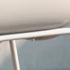 Tuinstoel 4 delige set stapelstoelen met rugleuning armleuning balkonstoelen eetstoel voor tuin tot 120 kg grijs 8