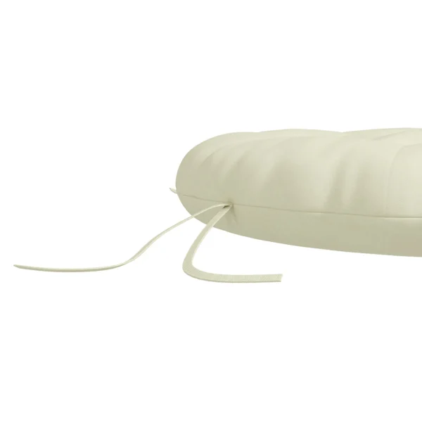 Tuinstoelkussen zitkussen voor maanstoel met 10 cm vulling, comfortabel stoelkussen van polyester in beige voor tuinmeubilair 9