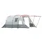 Tunnel tent 8 personen camping tent met slaapcabine, woonkamer, draagtas, 2000mm waterkolom, grijs 1