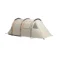 Tunnel tent camping tent 5 personen familietent 2 kamers zijvensters draagtas 3000mm tuin khaki 1