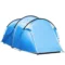 Tunneltent voor 2 3 personen 190t campingtent met haringen, glasvezel & polyester, lichtblauw, 426x206x154cm 1