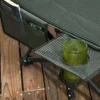 Veldbed opvouwbare campingligstoel met tas en bekerhouder, voor zwembad en balkon, tot 120 kg, grijs 68 x 186 x 48 cm 9