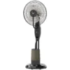 Ventilator met waterkoeling, staande ventilator met sproeinevel, afstandsbediening, timerfunctie, 3,2l watertank, 3 modi, 75 w, oscillerende waterventilator met wielen, 120 cm 1