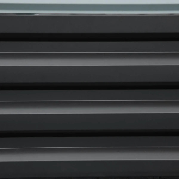 Verhoogd bed van staal, roestvrij plantenbak 120 x 60 x 30,5 cm, open groentebed & kruidenbed voor tuin en balkon, grijs 10