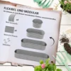 Verhoogde metalen plantenbak 195x62x30cm diy bloembak met open bodem voor tuin balkon zilver 5