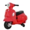 Vespa elektrische kindermotor elektrisch voertuig 18 36 maanden 3 km/u led licht geluid pp kunststof metaal rood 66,5 x 38 x 52 cm 1