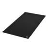 Vloerbeschermingsmat fitnessapparatuur pvc zwart 180x90x0,6cm 1
