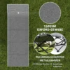 Vouwbaar campingbed met zijtas matras antislip gastenbed tot 150 kg belastbaar outdoor oxford zwart 190 x 67 x 37 cm 7
