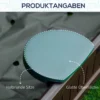 Zandbak diy met 3 zitplaatsen, hdpe, afdekzeil, voor kinderen van 3 12 jaar, Ø120x21cm, bruin, ideaal voor de tuin 7