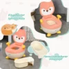 Zonekiz kinderpotje kindertoilet in vos design, antislip potstoel met handvat en klapdeksel voor 6 maanden tot 3 jaar 7