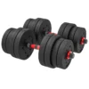 2 in 1 halterset 30 kg verstelbare dumbbell & barbell professioneel krachttraining en gewichtheffen voor thuisfitness 1