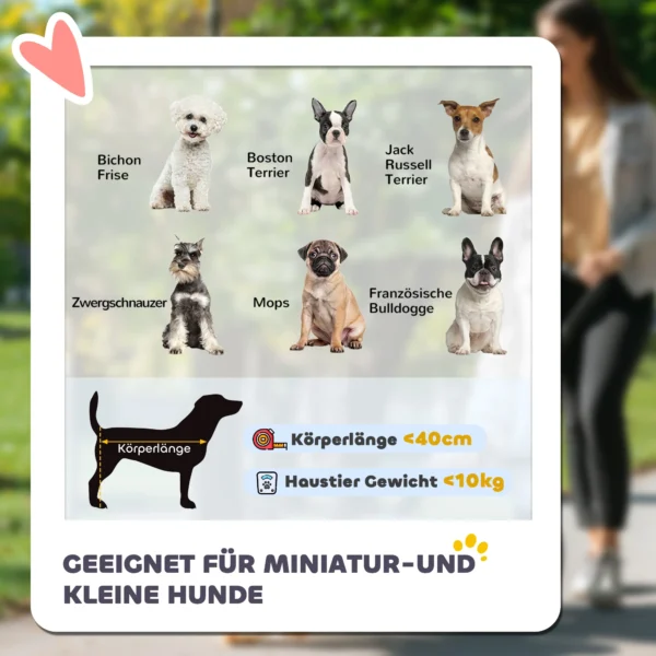 2 in 1 hondenwagen hondenbuggy opvouwbaar voor honden & katten tot 10 kg kattenbuggy met kussen, netvensters, deuren, opbergmand, kattenwagen buggy donkergroen 5