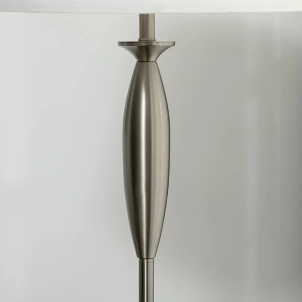 3 delige lampenset staande lamp & 2 tafellampen e27 zilver en wit voor woonkamer slaapkamer moderne verlichting 10