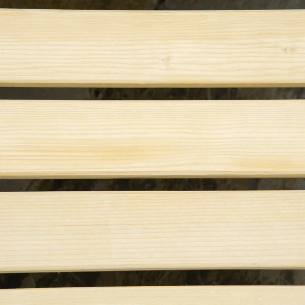 Adirondack tuinstoel inklapbaar met voetensteun 78 x 140 x 94 cm gemaakt van grenenhout, comfortabele tuinligstoel voor buitenmeubilair 9