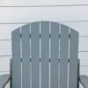 Adirondack tuinstoel met bekerhouder, tuinligstoel van massief hout, donkergrijs, 97x72,5x93 cm, ideaal voor balkon & terras 10