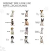 Afscheidingshek hond verstelbaar beschermingshek met voeten 432 x 70 cm houten hondenhek vouwbaar trapbeschermingshek hondenafscheidingshek voor trappen, deuren, gang, 6 panelen, geel 5