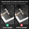 Badkamerspiegel met verlichting 80x60 cm led spiegel wandspiegel met bluetooth muziekfunctie geheugenfunctie klok 3 lichtkleuren condensvrij lichtspiegel met touchschakelaar zilver 9