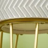 Bloempotten set van 2 plantenstandaard overpot frame voor woonkamer & balkon van metaal, modern ontwerp 10