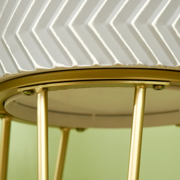 Bloempotten set van 2 plantenstandaard overpot frame voor woonkamer & balkon van metaal, modern ontwerp 10