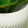 Bloempotten set van 2 plantenstandaard overpot frame voor woonkamer & balkon van metaal, modern ontwerp 9