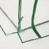 Broeikas met deur 200x100x80cm, kweekbak van staal en pvc voor plantenkweek en tuin 10