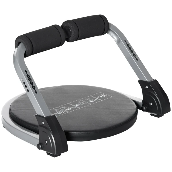 Buiktrainer opvouwbaar 55x42x11 32cm, max.120 kg, in hoogte verstelbaar multitrainer met kussen voor effectieve buiktraining thuis 1