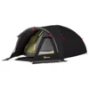 Campingtent voor 4 personen licht, stabiel waterdicht uv 50+ tunnel tent met luifel zijdeur&venster, grondzeil familietent met 3000mm waterkolom tent voor camping reis trekking tuin 1